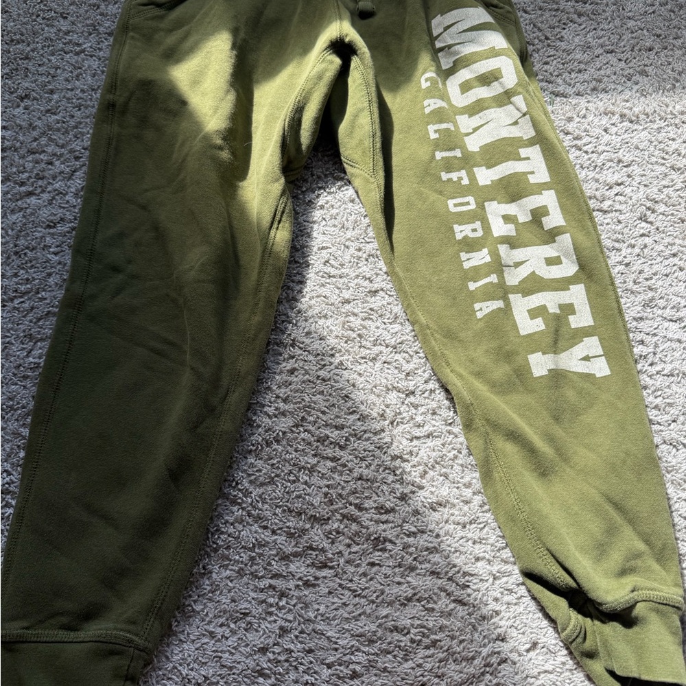 Kids Green Joggers